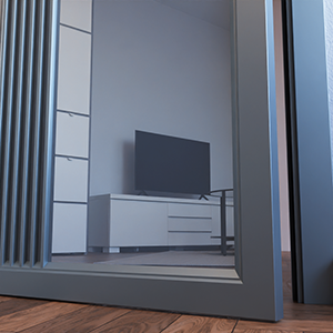 Полотно 2 Modern-72-painted mirror grafit