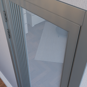 Полотно 3 Modern-72-painted mirror grafit