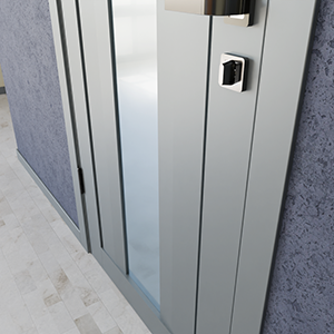 Полотно 2 Modern-74-painted mirror grafit satyn 