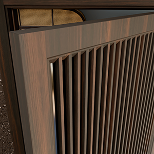 Полотно 2 Modern-75-mirror black