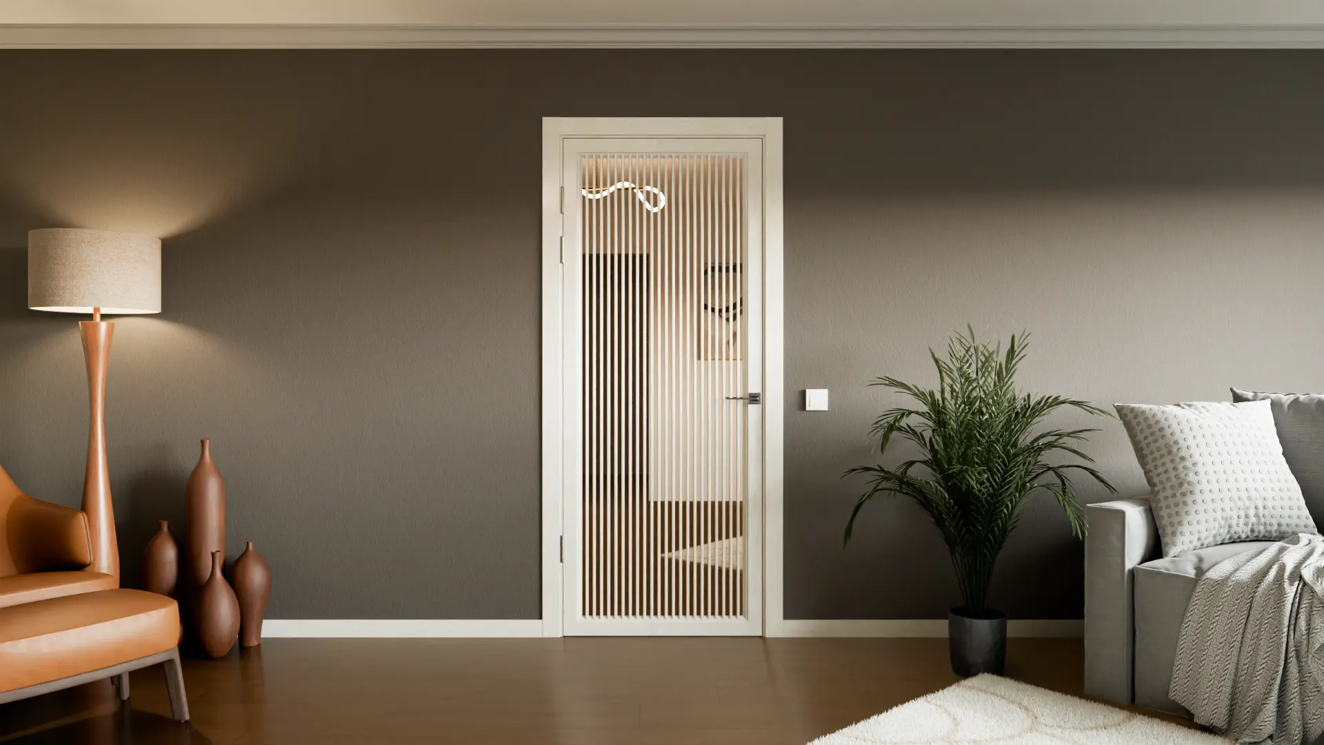 Пример интерьера Modern-75-mirror bronze