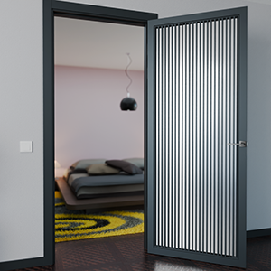 Полотно Modern-75-painted mirror grafit satyn