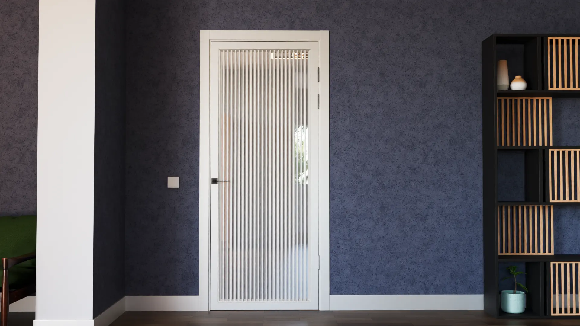 Приклад інтер'єру Modern-75-painted mirror milk