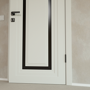 Полотно 2 Modern-76-mirror black