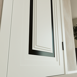 Полотно 3 Modern-76-mirror black