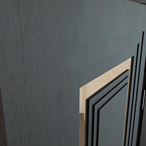 Полотно 3 Modern-76-mirror bronze