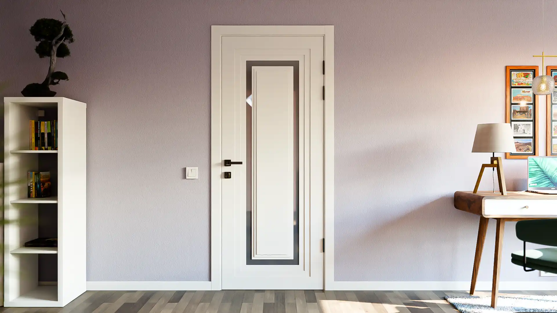 Пример интерьера Modern-76-mirror grafit