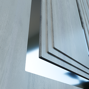 Полотно 3 Modern-76-mirror grafit satyn