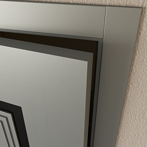 Полотно 3 Modern-76-painted mirror black