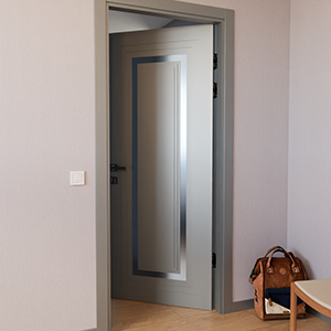 Полотно Modern-76-painted mirror grafit satyn