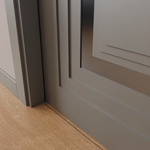 Полотно 3 Modern-76-painted mirror grafit satyn