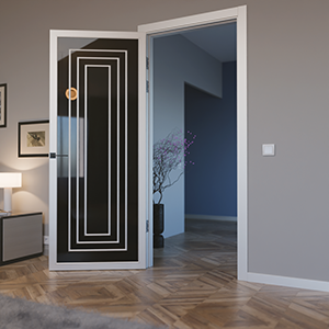 Полотно Techno-92-painted mirror black