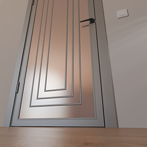 Полотно 4 Techno-92-painted mirror bronze satyn