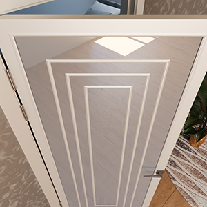 Полотно 2 Techno-92-painted mirror grafit