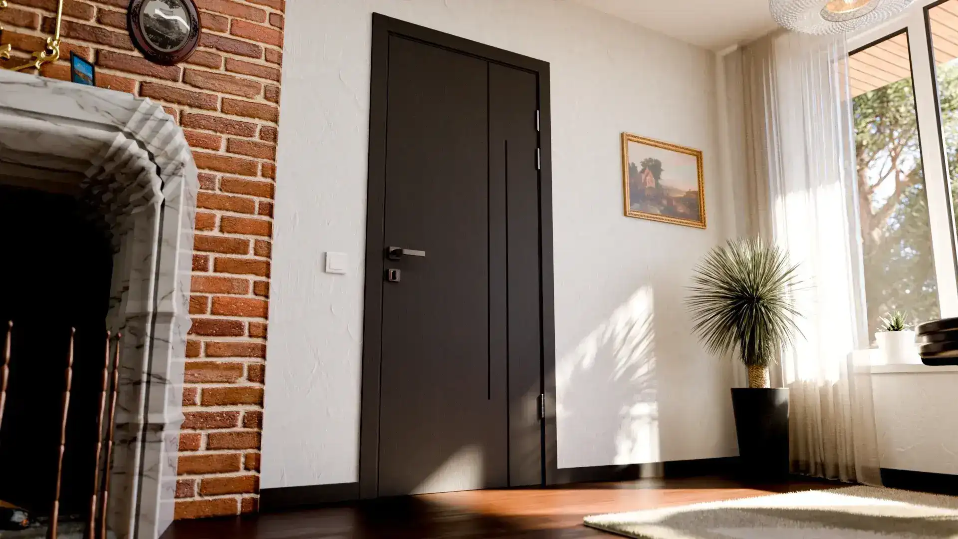 Пример интерьера Techno-96