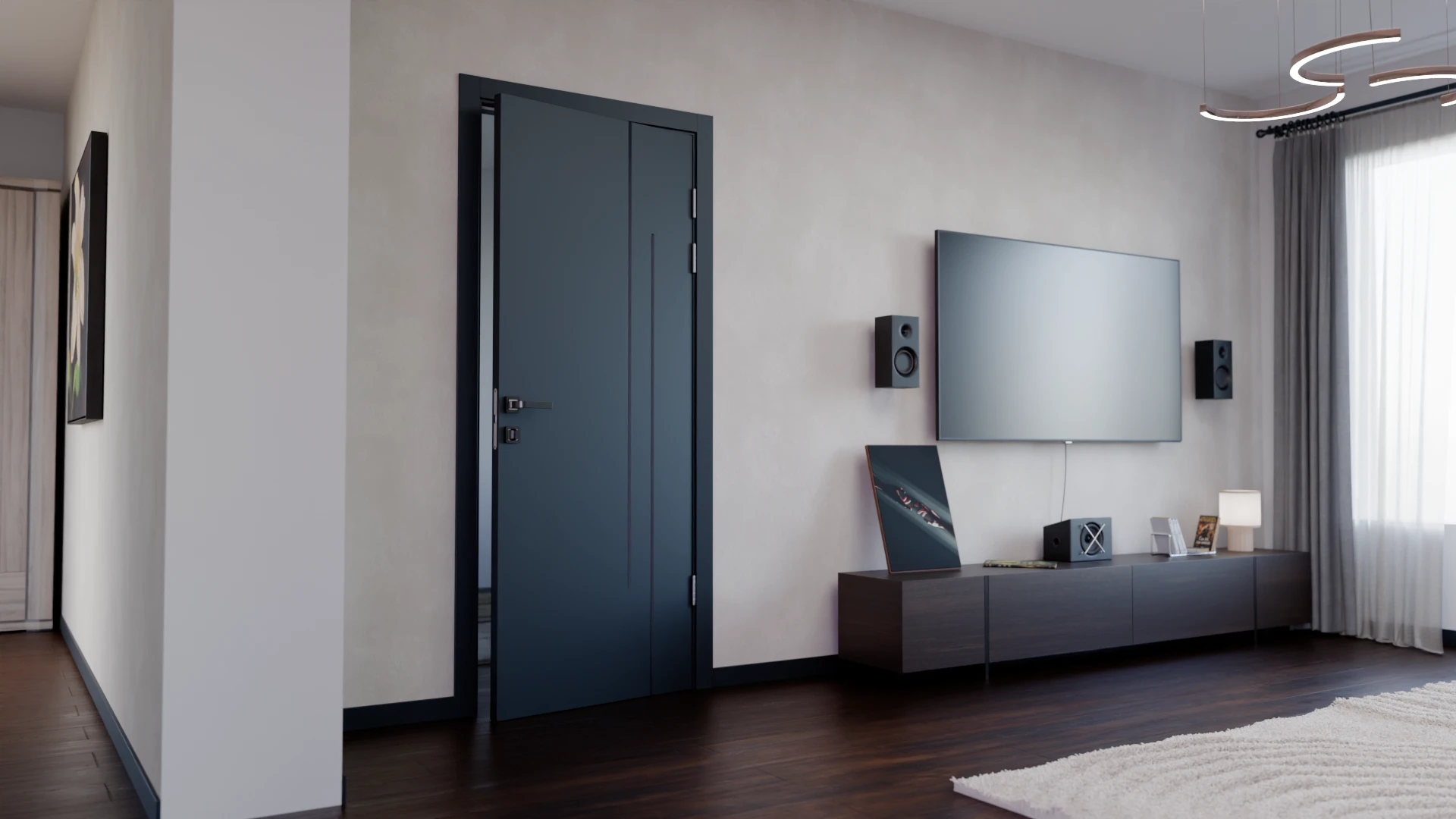 Пример интерьера Techno-96-painted